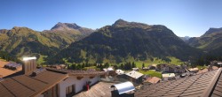 Archived image Webcam Panoramic view Oberlech from Hotel Goldener Berg 11:00