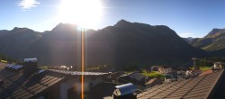 Archiv Foto Webcam Panorama Oberlech - Hotel Goldener Berg 08:00