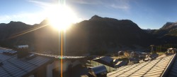 Archiv Foto Webcam Panorama Oberlech - Hotel Goldener Berg 07:00