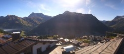 Archived image Webcam Panoramic view Oberlech from Hotel Goldener Berg 09:00