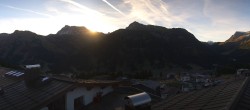 Archiv Foto Webcam Panorama Oberlech - Hotel Goldener Berg 07:00