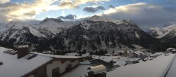 Archived image Webcam Panoramic view Oberlech from Hotel Goldener Berg 07:00
