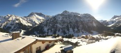 Archiv Foto Webcam Panorama Oberlech - Hotel Goldener Berg 09:00