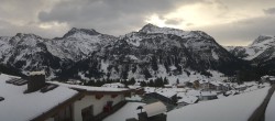 Archiv Foto Webcam Panorama Oberlech - Hotel Goldener Berg 07:00