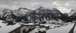 Archiv Foto Webcam Panorama Oberlech - Hotel Goldener Berg 09:00