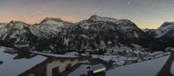 Archiv Foto Webcam Panorama Oberlech - Hotel Goldener Berg 17:00