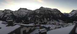 Archiv Foto Webcam Panorama Oberlech - Hotel Goldener Berg 06:00