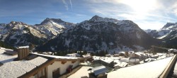 Archiv Foto Webcam Panorama Oberlech - Hotel Goldener Berg 09:00