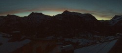 Archived image Webcam Panoramic view Oberlech from Hotel Goldener Berg 05:00
