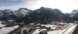 Archived image Webcam Panoramic view Oberlech from Hotel Goldener Berg 09:00