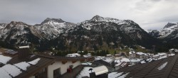 Archived image Webcam Panoramic view Oberlech from Hotel Goldener Berg 13:00