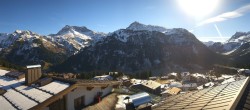 Archiv Foto Webcam Panorama Oberlech - Hotel Goldener Berg 09:00