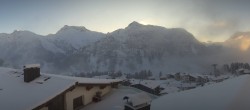 Archived image Webcam Panoramic view Oberlech from Hotel Goldener Berg 07:00