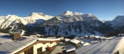 Archived image Webcam Panoramic view Oberlech from Hotel Goldener Berg 13:00