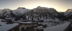 Archiv Foto Webcam Panorama Oberlech - Hotel Goldener Berg 07:00