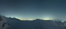 Archiv Foto Webcam Kleinmatterhorn Zermatt 23:00