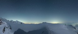 Archiv Foto Webcam Kleinmatterhorn Zermatt 23:00