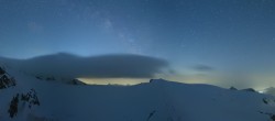 Archiv Foto Webcam Kleinmatterhorn Zermatt 23:00