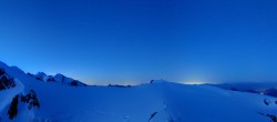 Archiv Foto Webcam Kleinmatterhorn Zermatt 03:00
