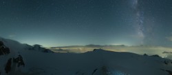 Archiv Foto Webcam Kleinmatterhorn Zermatt 01:00