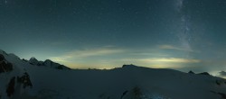 Archiv Foto Webcam Kleinmatterhorn Zermatt 01:00