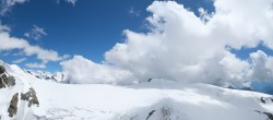 Archiv Foto Webcam Kleinmatterhorn Zermatt 13:00