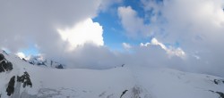 Archiv Foto Webcam Kleinmatterhorn Zermatt 19:00