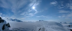 Archiv Foto Webcam Kleinmatterhorn Zermatt 01:00