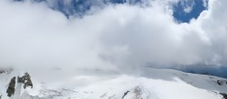 Archiv Foto Webcam Kleinmatterhorn Zermatt 13:00