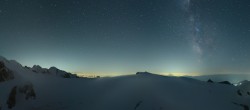 Archiv Foto Webcam Kleinmatterhorn Zermatt 23:00