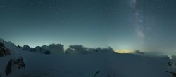 Archiv Foto Webcam Kleinmatterhorn Zermatt 23:00
