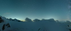 Archiv Foto Webcam Kleinmatterhorn Zermatt 01:00