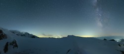 Archiv Foto Webcam Kleinmatterhorn Zermatt 23:00