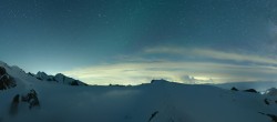 Archiv Foto Webcam Kleinmatterhorn Zermatt 01:00