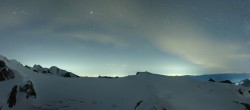 Archiv Foto Webcam Kleinmatterhorn Zermatt 01:00