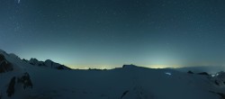 Archiv Foto Webcam Kleinmatterhorn Zermatt 03:00