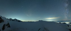 Archiv Foto Webcam Kleinmatterhorn Zermatt 23:00