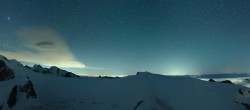 Archiv Foto Webcam Kleinmatterhorn Zermatt 01:00