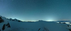 Archiv Foto Webcam Kleinmatterhorn Zermatt 03:00