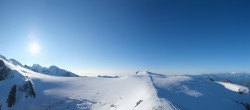 Archiv Foto Webcam Kleinmatterhorn Zermatt 07:00