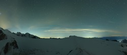 Archiv Foto Webcam Kleinmatterhorn Zermatt 23:00