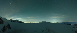 Archiv Foto Webcam Kleinmatterhorn Zermatt 01:00