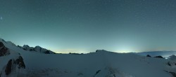 Archiv Foto Webcam Kleinmatterhorn Zermatt 23:00