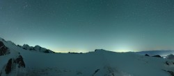 Archiv Foto Webcam Kleinmatterhorn Zermatt 01:00