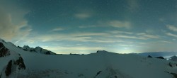 Archiv Foto Webcam Kleinmatterhorn Zermatt 23:00