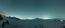 Archiv Foto Webcam Kleinmatterhorn Zermatt 01:00