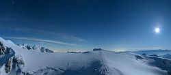 Archiv Foto Webcam Kleinmatterhorn Zermatt 23:00