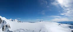 Archiv Foto Webcam Kleinmatterhorn Zermatt 13:00