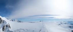 Archiv Foto Webcam Kleinmatterhorn Zermatt 13:00