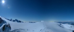 Archiv Foto Webcam Kleinmatterhorn Zermatt 23:00